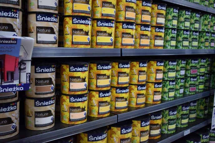 У Мукачеві відкрився салон лакофарбової продукції "Снєжка" – 01 У Мукачеві відкрився салон лакофарбової продукції "Снєжка" – 01