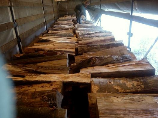 На Великоберезнянщині зловили набиту дровами вантажівку – 03