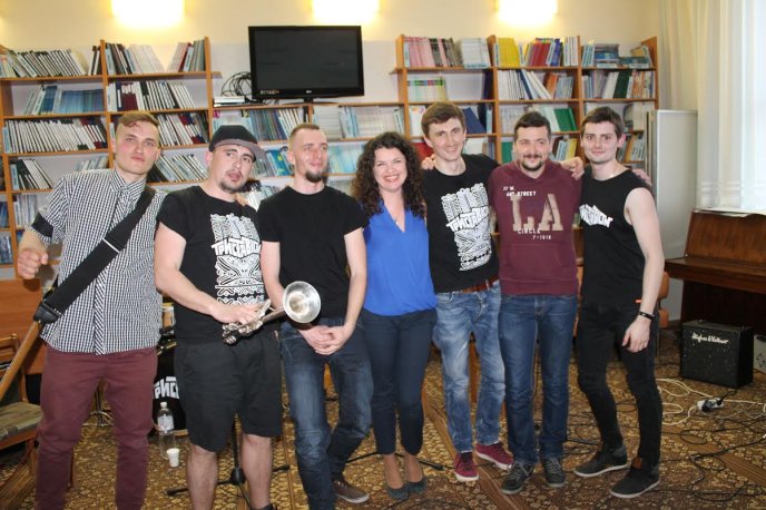 Гостем перших "Літературних гарадичів" став фронтмен відомого закарпатського гурту – 08