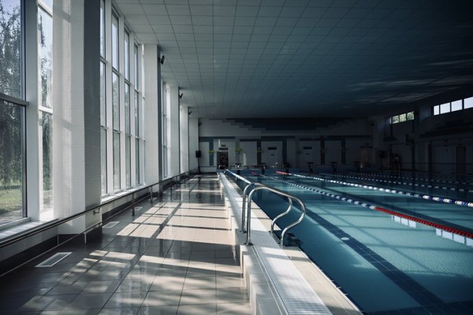 В Ужгороді відкрили найбільший модернізований шкільний басейн – 01