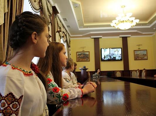 Діти із Закарпаття та Донбасу взяли участь у телемості – 01