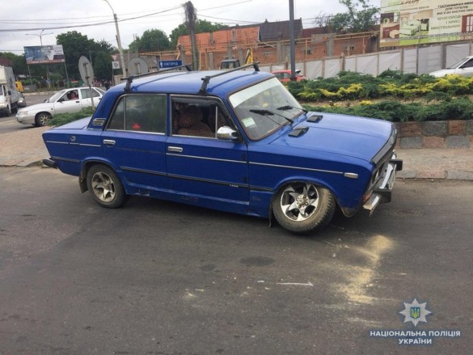 П’яний чоловік скоїв аварію у центрі міста – 02