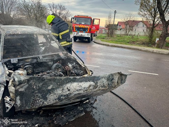 Спочатку аварія, а потім пожежа: рятувальники розповіли про ранковий випадок – 02