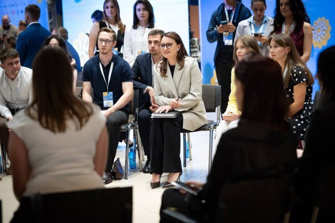 Прем’єр пояснила, кому саме підвищать стипендію з осені – 01 Юлія Свириденко під час зустрічі