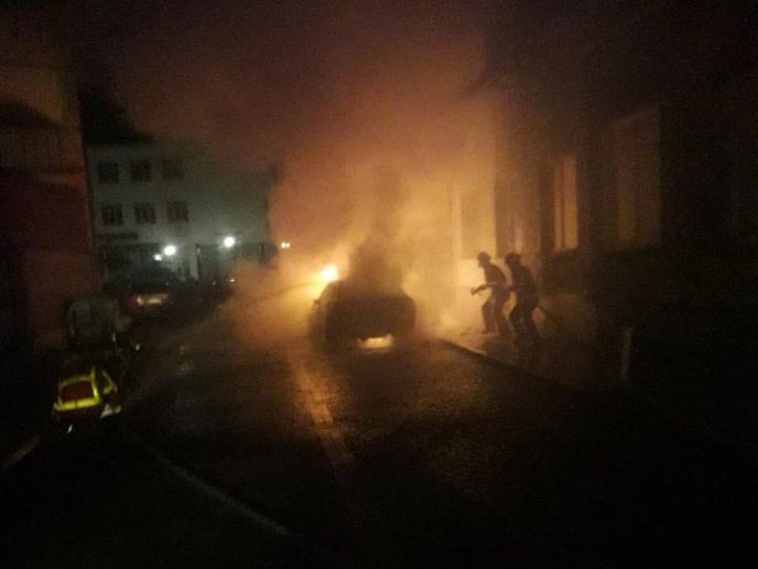 Цієї ночі в області горіли дві машини – 02