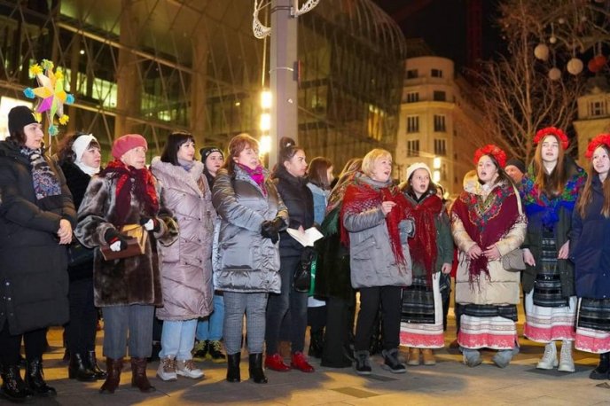Як закарпатці у Будапешті на Різдво колядували – 04