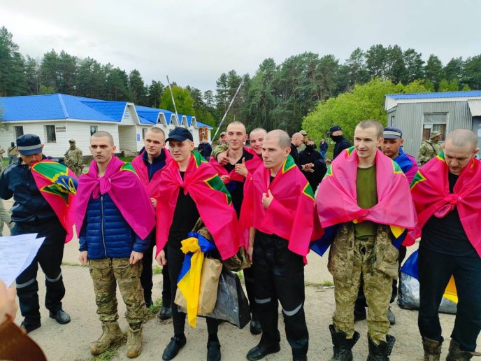 З російського полону звільнили 5 захисників із Закарпаття – 03 З російського полону повернулись 205 українців
