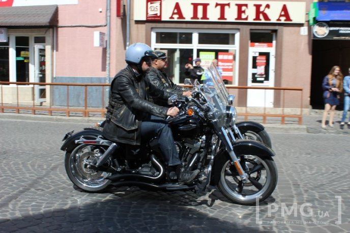 Байкери проїхались вулицями Мукачева – 07