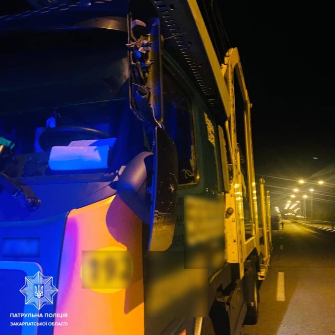 П’яний водій вантажівки скоїв аварію та втік – 05