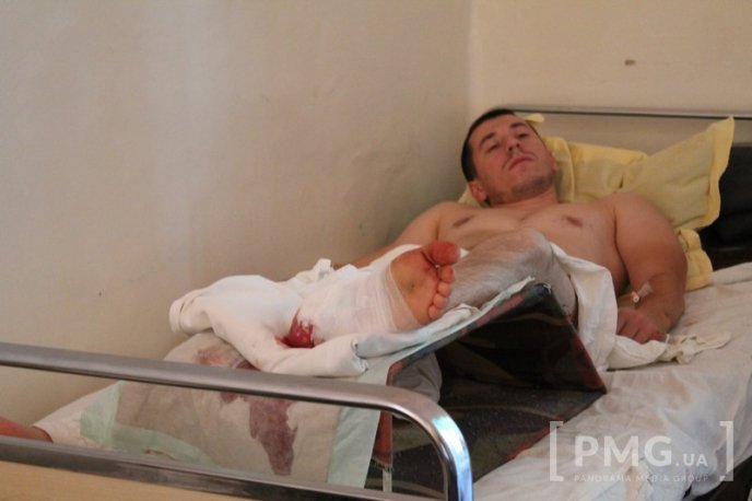 "Правий сектор" першим відкрив вогонь, - поранений правоохоронець – 03