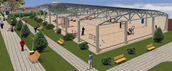 Мукачівцям показали, як виглядатимуть мультиспортивні майданчики у сквері-парку на Валенберга – 04