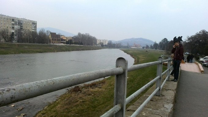 У Мукачеві із перил набережної зникла міні-скульптура кельта (ФОТО) – 01