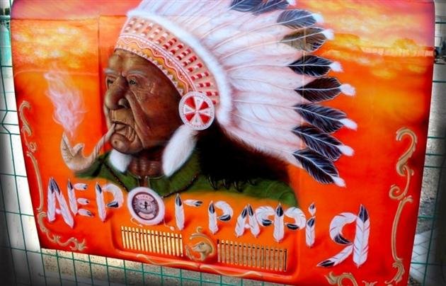 Мукачівець опанувавши мистецтво аерографії почав розмальовувати все підряд (ФОТО)  – 02