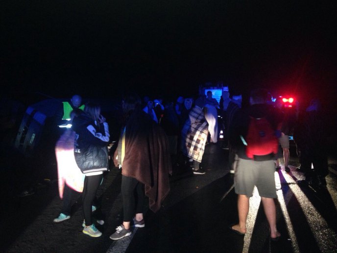 Масштабна ДТП на Воловеччині: перевернувся автобус збірної України з самбо  – 03