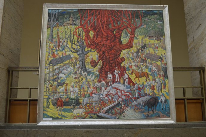 У фойє Закарпатської ОДА відкрили виставку художника Тараса Данилича – 07