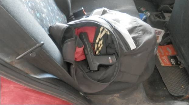 На кордоні з Румунією службовий собака винюхав у румуна пневматичний пістолет – 03