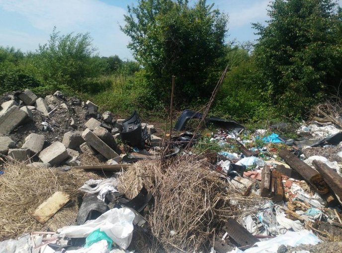 Як закарпатці перетворили околиці міста на сміттєзвалище – 04