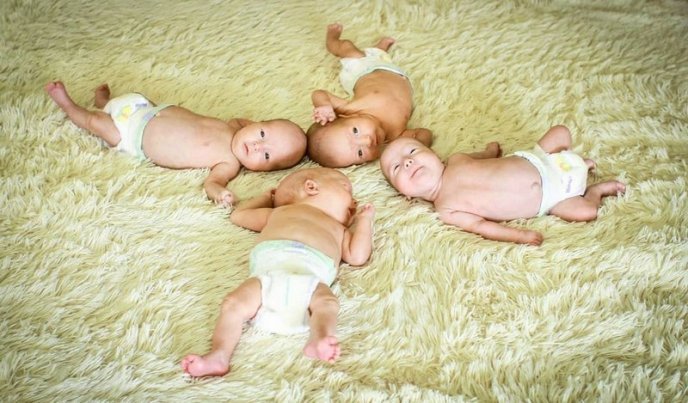 Батьки четвірні, яка взимку народилась на Закарпатті, показали фото малюків – 02 Батьки четвірні, яка взимку народилась на Закарпатті, показали фото малюків – 02