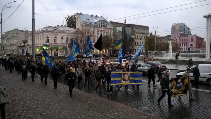 У Харкові відбувся марш у пам’ять про добровольця із Закарпаття, який загинув у зоні АТО – 03 У Харкові відбувся марш у пам’ять про добровольця із Закарпаття, який загинув у зоні АТО – 03