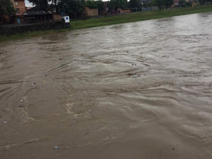 Рівень води у Латориці значно піднявся – 02