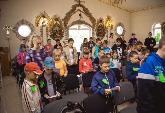 При монастирі Отців Василіян стартував духовно-відпочинковий табір "Веселі канікули з Богом" – 14