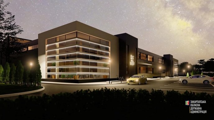 В одному з міст Закарпаття будують сучасний комплекс із кількома басейнами – 04