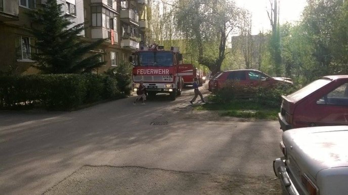 Пожежа в Ужгороді: горів підвал багатоповерхівки – 01