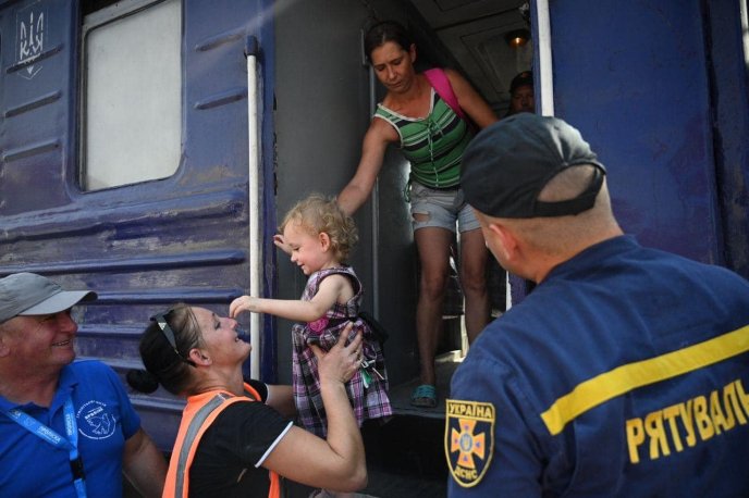 Закарпаття зустріло черговий евакуаційний потяг – 03