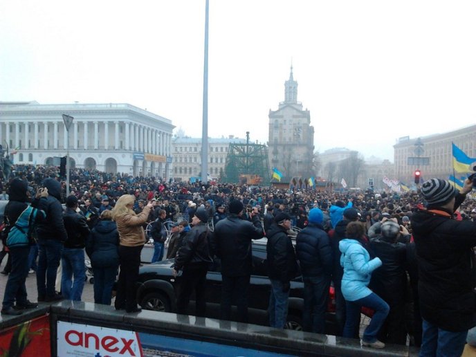 ЄвроМайдан у Києві в об’єктиві мукачівця (ФОТОРЕПОРТАЖ) – 05
