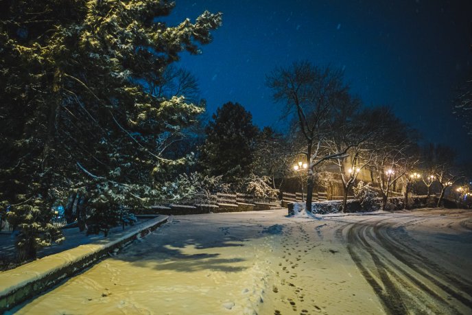 Неймовірна краса: у мережі опубліковано ранкові фото засніженого Ужгорода – 16