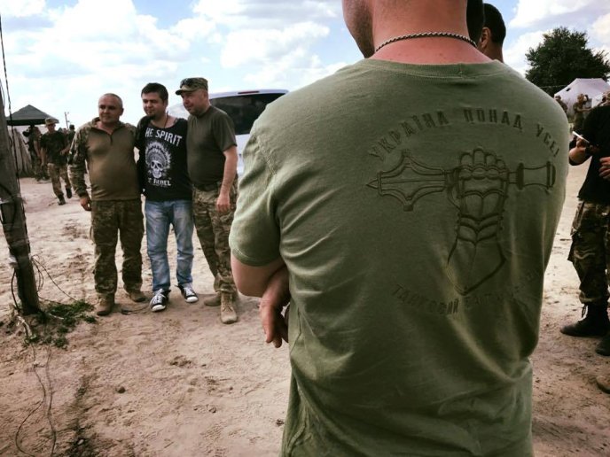 "95 квартал" завітав у гості до 128-ї бригади – 07