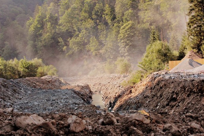 На Тячівщині розпочато будівництво міні-ГЕС на річці Брустурянка – 02