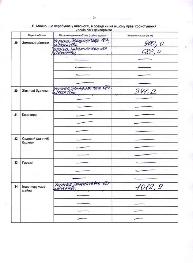 Іван Балога показав свою декларацію: 2 автомобілі, 5 земельних ділянок та 2 об’єкти нерухомості (ФОТО) – 05