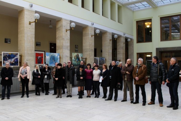 У приміщенні Закарпатської ОДА художники краю представили найкращі роботи – 01