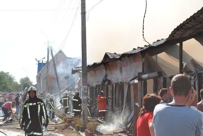 Шокуюча пожежа на логойдівському ринку (ФОТОРЕПОРТАЖ) – 03