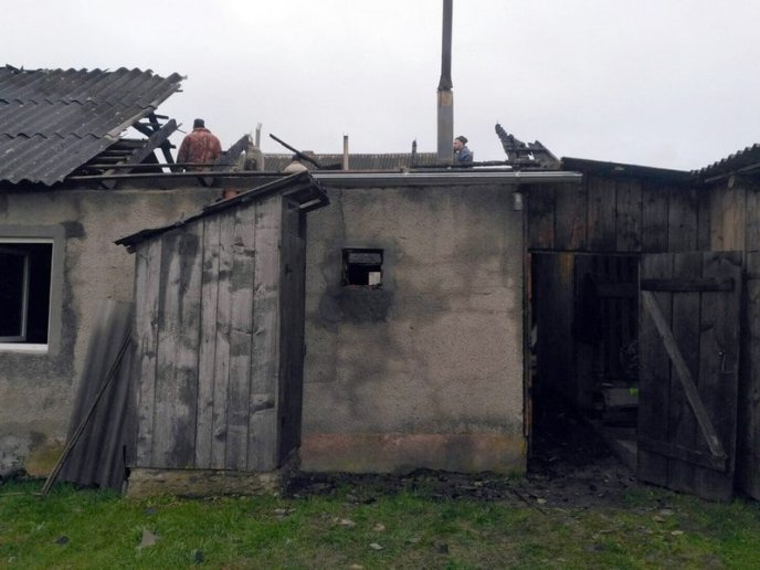 У Перечинському районі згоріла лазня – 04 У Перечинському районі згоріла лазня – 04