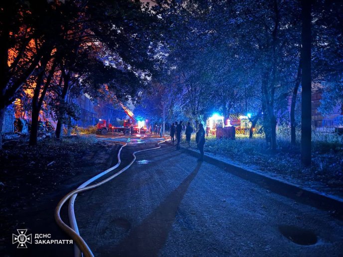 В Ужгороді спалахнула масштабна пожежа: горять склади – 03