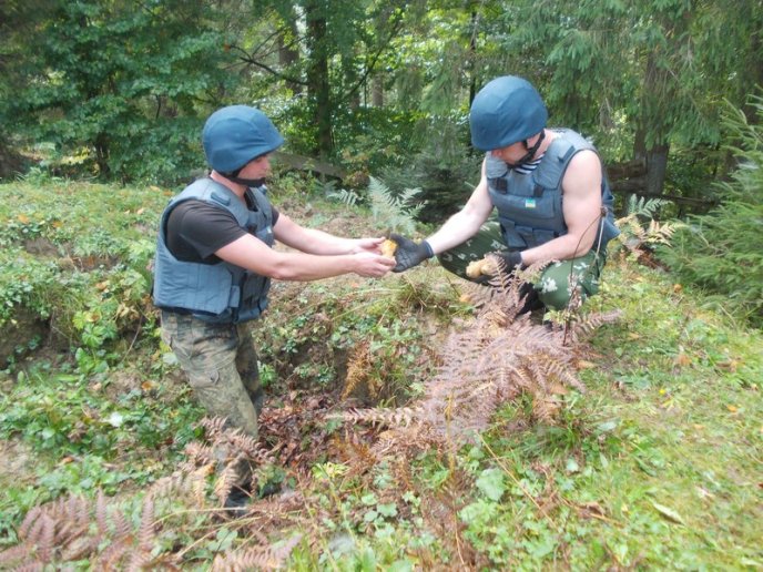 На Рахівщині піротехніки знешкодили вибухонебезпечний арсенал – 03