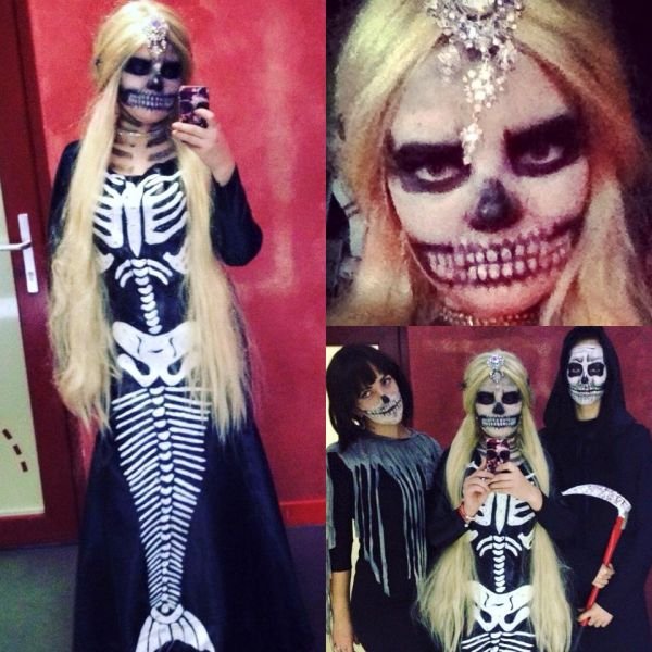 Берегівчани у ніч Хелловіну дивували моторошними костюмами та макіяжем – 09