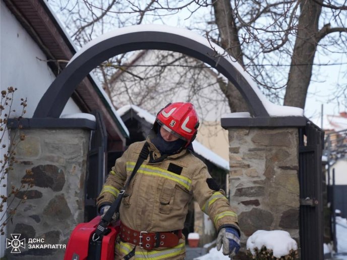 В Оноківцях гасили пожежу