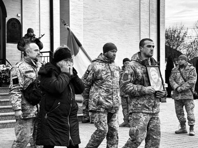 Сьогодні провели в останню путь військовослужбовця 128-ої бригади – 03