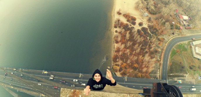 Карколомні трюки закарпатського руфера: на межі можливого – 03