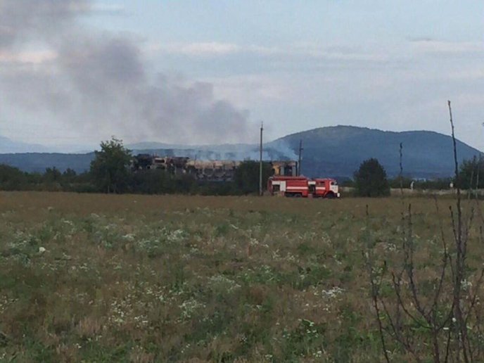На Хустщині на ходу загорівся приміський потяг – 04
