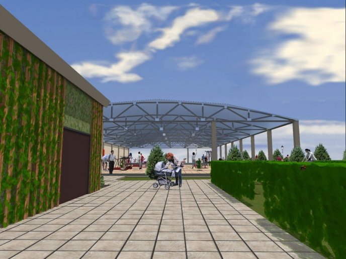 Мукачівцям показали, як виглядатимуть мультиспортивні майданчики у сквері-парку на Валенберга – 03