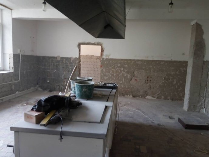 У двох найбільших дитсадках Ужгорода проводять капітальні ремонти харчоблоків – 02