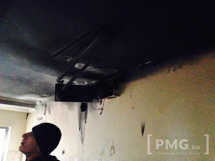 В одній із будівель у центрі Мукачева трапилась пожежа – 03