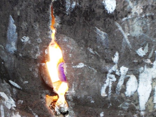 В Ужгороді мітингувальники демонстративно спалили символіку Партії регіонів (ФОТО) – 06