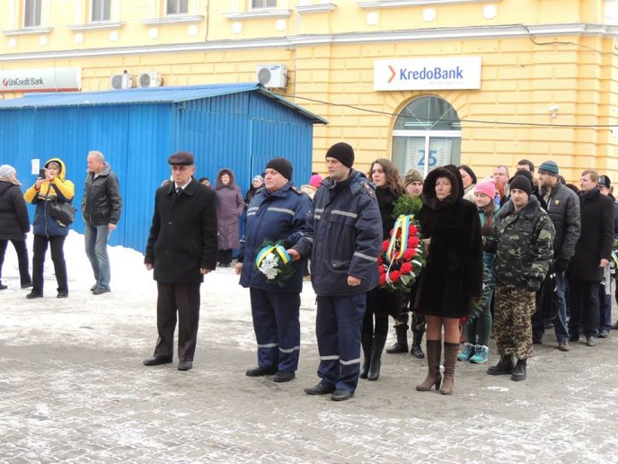 У День Соборності берегівчани вшанували пам’ять загиблих військових – 13