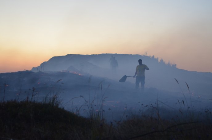 Вогнеборці попередили загорання лісу на високогір’ї Карпат – 01