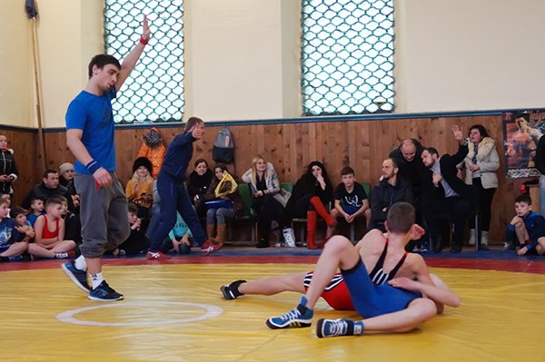У Тячеві юні борці греко-римського стилю розіграли Новорічний Кубок федерації – 03